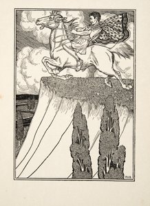 Śmierć zemsty Antiocha, ze Sto anegdot zwierząt, wyd. 1924 autorstwa Percy J. Billingshurst