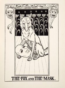 Lis i maska, z Stu bajek Ezopa, wyd. 1903