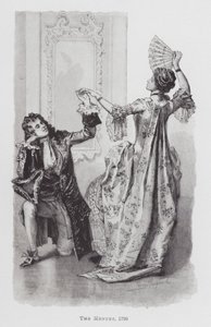 Taniec: Menuet autorstwa Percy Macquoid
