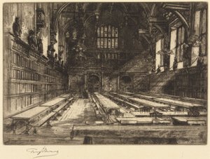 Świątynia, Londyn autorstwa Percy Thomas