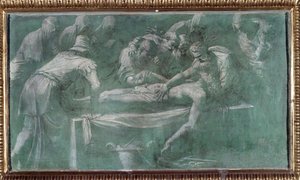 Złożenie do grobu Jezusa (malarstwo) autorstwa Perino del Vaga