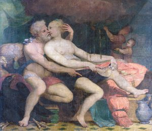 Jowisz i Danae, ok. 1533-1534.