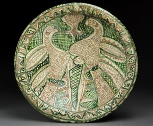 Naczynie, XIII-XIV w. (ceramiczne) autorstwa Persian School