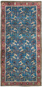 Dywan Kirman „waza”, Persja Południowo-Wschodnia, połowa XVII wieku autorstwa Persian School