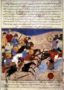 MONGOL Historia: Mongolscy wojownicy autorstwa Persian School