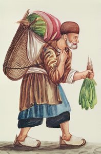 Ogrodnik (wc na papierze) autorstwa Persian School