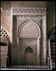 Widok na mehrab autorstwa Persian School