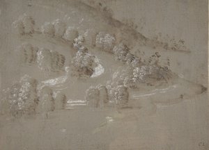 Pejzaż prostokątny, Pejzaż odwrócony, 1489-90.