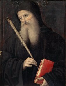 Św. Benedykt Predella z Poliptyku Św. 1497.