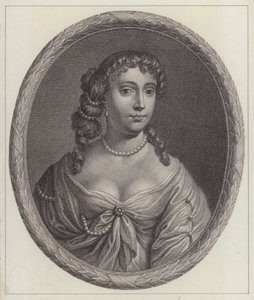 Anne Hyde, księżna Yorku, pierwsza żona króla Jakuba II (grafika)