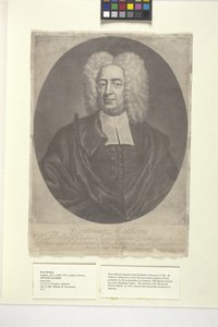 Cotton Mather (atrament) autorstwa Peter (after) Pelham