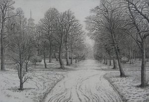 Ogrody Kew zimą