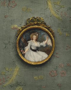 Portret nieznanej kobiety autorstwa Peter Adolf Hall