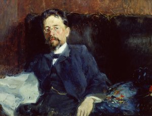 Portret Antona Czechowa (1860-1904) 1902