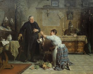 Kolacja Kapłańska (olej)
