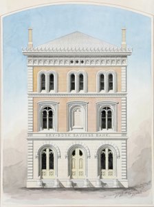 Dry Dock Savings Bank, Nowy Jork, Nowy Jork, rysunek konkursowy