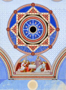 Ottawa Opera House, Ottawa, Illinois, Wall Stencil Design, ca. 1875.