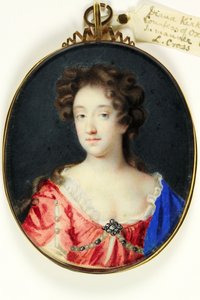 Diana Kirke, hrabina Oksfordu (akwarela na welinie)