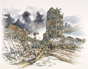 Oblężenie zamku w Dover, 1216, c1990-2010