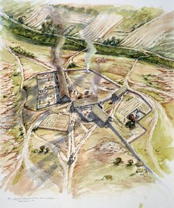 Greenshiel, Lindisfarne, Święta Wyspa, Northumberland, IX wiek 1993-2005 autorstwa Peter Dunn