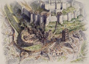 Oblężenie zamku Dover, Kent, 1216 c1995-c2006.