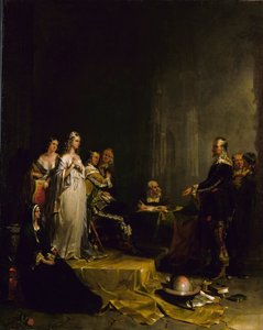 Kolumb przed królową, 1841.
