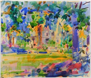Cedar Hill Manhattan autorstwa Peter Graham (Contemporary)