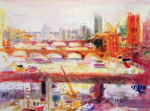 Moneta Muse, 2002 (wc na papierze) autorstwa Peter Graham (Contemporary)