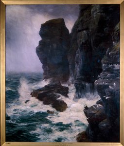 „Rribed and Blaed in by Rocks Unscaleable”, 1885. autorstwa Peter Graham