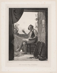 Rybak z Sorrento autorstwa Peter Henrik Gemzøe