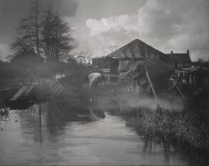 Stocznia w Norfolk autorstwa Peter Henry Emerson