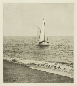 Suffolk Shrimper „Zejście na brzeg” autorstwa Peter Henry Emerson