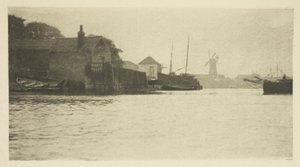Związany z rzeką Północną autorstwa Peter Henry Emerson