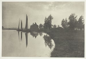 Cantley: Wherries czekają na zmianę przypływu autorstwa Peter Henry Emerson