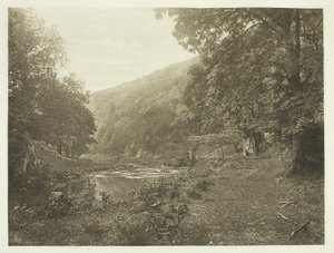 W Dove Dale autorstwa Peter Henry Emerson