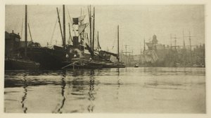 W porcie autorstwa Peter Henry Emerson