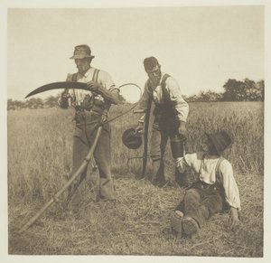 W żniwach jęczmienia (Suffolk) autorstwa Peter Henry Emerson