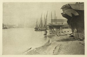 W rzece Yarmouth autorstwa Peter Henry Emerson