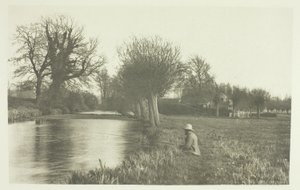 Domek dozorcy, łowisko Amwell Magna autorstwa Peter Henry Emerson