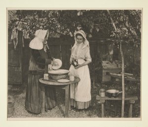 Pani Peck i Mary Critten autorstwa Peter Henry Emerson