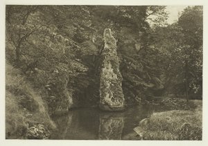 "Pike Pool," Beresford Dale autorstwa Peter Henry Emerson