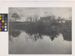 Quanting The Gladdon (platynowy nadruk na oryginalnym uchwycie) autorstwa Peter Henry Emerson