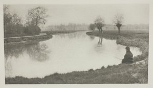 The Black Pool, w pobliżu Hoddesdon autorstwa Peter Henry Emerson