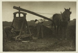 Młyn Gliny (Norfolk) autorstwa Peter Henry Emerson