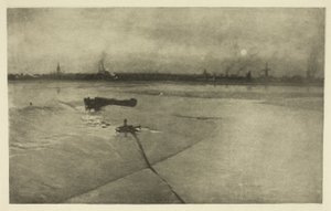 The Last of the Ebb-Great Yarmouth z Breydon autorstwa Peter Henry Emerson