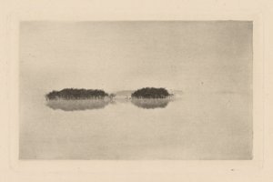 Samotna Laguna autorstwa Peter Henry Emerson