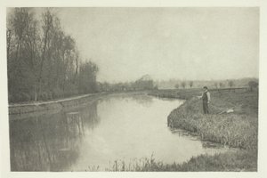 The October Hole, w pobliżu Hoddesdon autorstwa Peter Henry Emerson