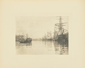 Spokojna przystań autorstwa Peter Henry Emerson