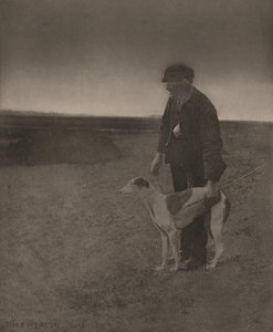 Kłusownik - zając na widoku, 1888 (zdjęcie) autorstwa Peter Henry Emerson