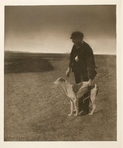 Kłusownik – widok zająca autorstwa Peter Henry Emerson